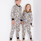 Kids Trick or Treat Long John Pajamas