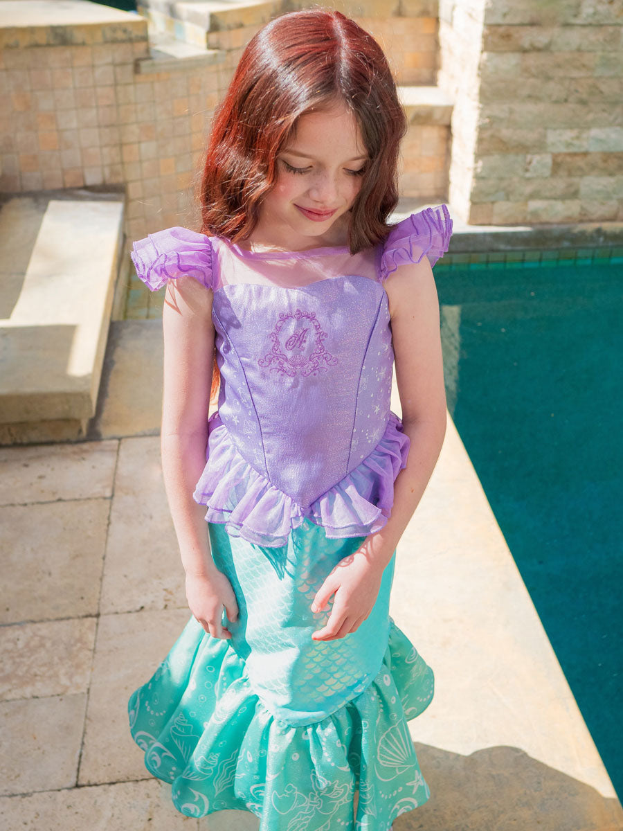 Ariel The Little Mermaid Washable Disney Princess Costume