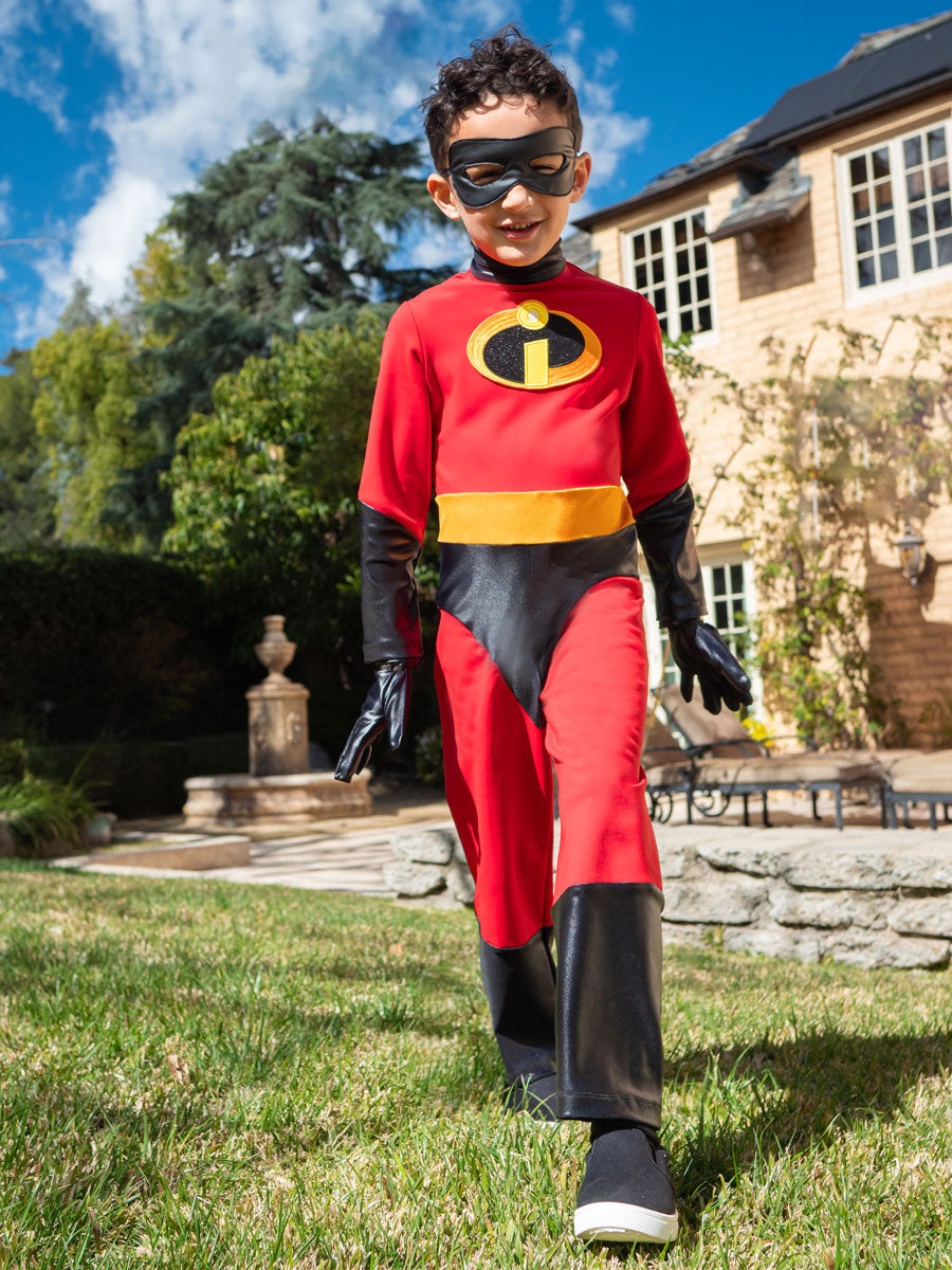 DISGUISE The Incredibles 2 Dash Kinderkostüm – Offiziell Lizenziert, Größe S (4-6 Jahre), Mit Muskeloptik