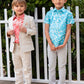 Day Party Shirt - Aqua Bloom