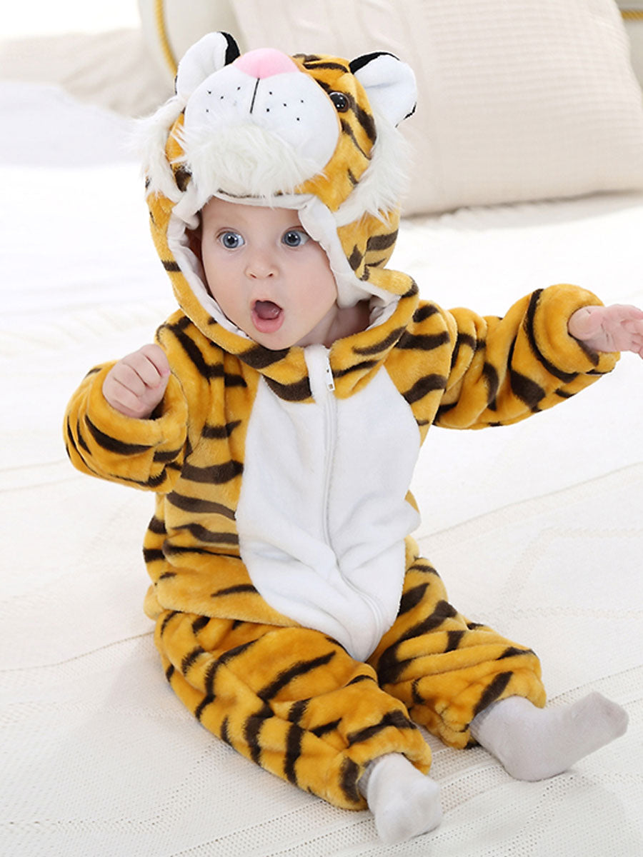 Baby Tiger Jumpsuit Costume for Infant and Toddlers