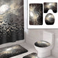Bat 4 piece Halloween Decor Bathroom Set