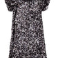 Black Sequin Dress
