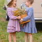 Betsy Blue Sweater Knit Dress