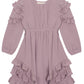 Lavender Dew Elastic Waist Gauze Dress