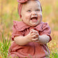 Clarabelle Mauve Gauze Romper