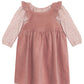 Dashing Leopard Mauve Rayon & Corduroy 2-Pc. Set