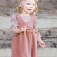 Dashing Leopard Mauve Rayon & Corduroy 2-Pc. Set
