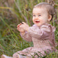 Dashing Leopard Pink Rayon Romper