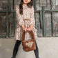 Oak Faux Fur Bag