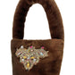 Oak Faux Fur Bag
