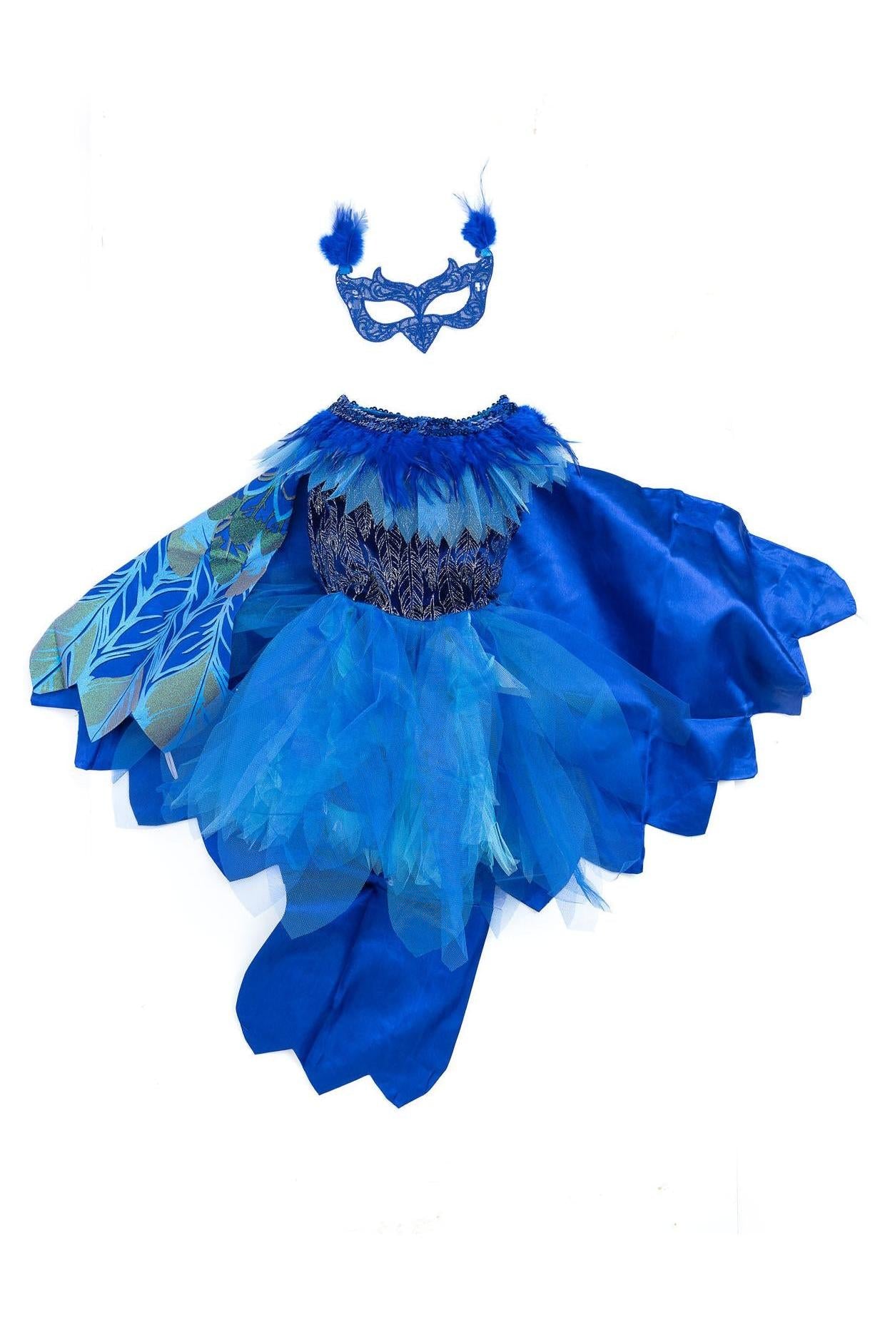 Pretty Bluebird Costume For Girls Size 14 Pretty Bluebird Costume For Girls Size 14