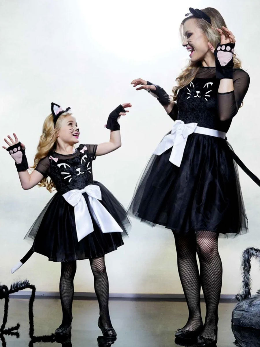 Black Cat Costume for Girls