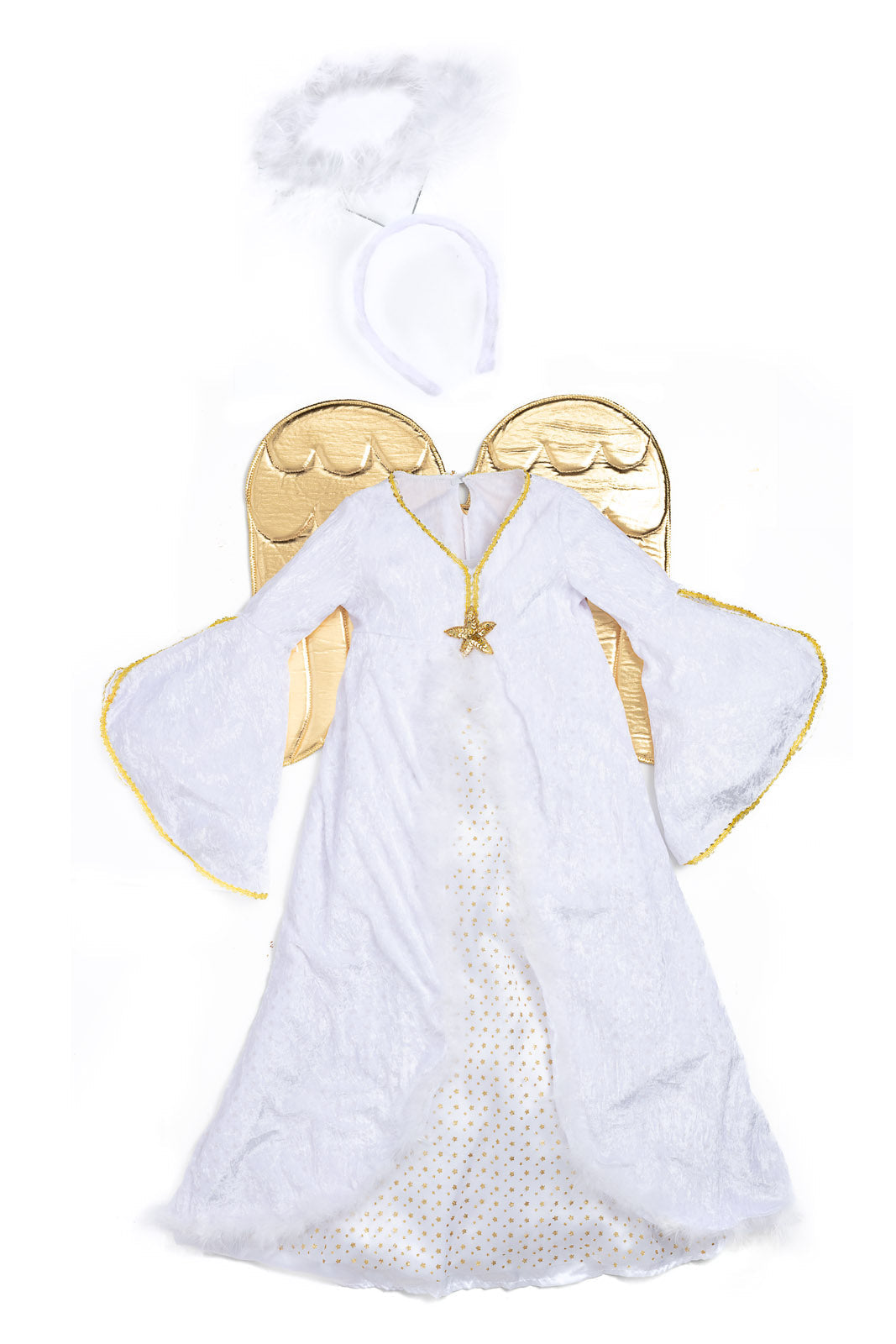 Golden Angel Costume for Girls Size 4 Golden Angel Costume for Girls Size 4
