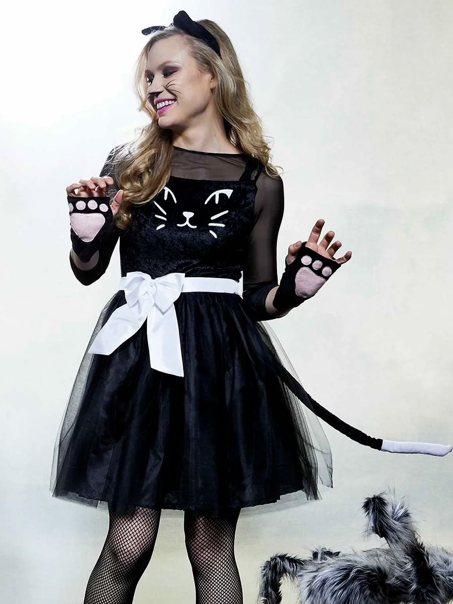 Black Cat Costume for Women