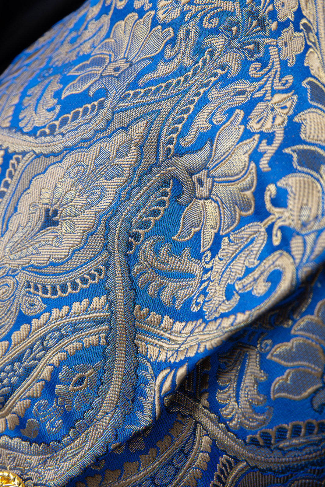 Pirate Blue Brocade Costume for Boys - Chasing Fireflies