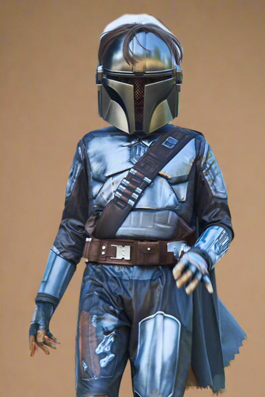 Mandalorian Deluxe Star Wars Costume for Kids