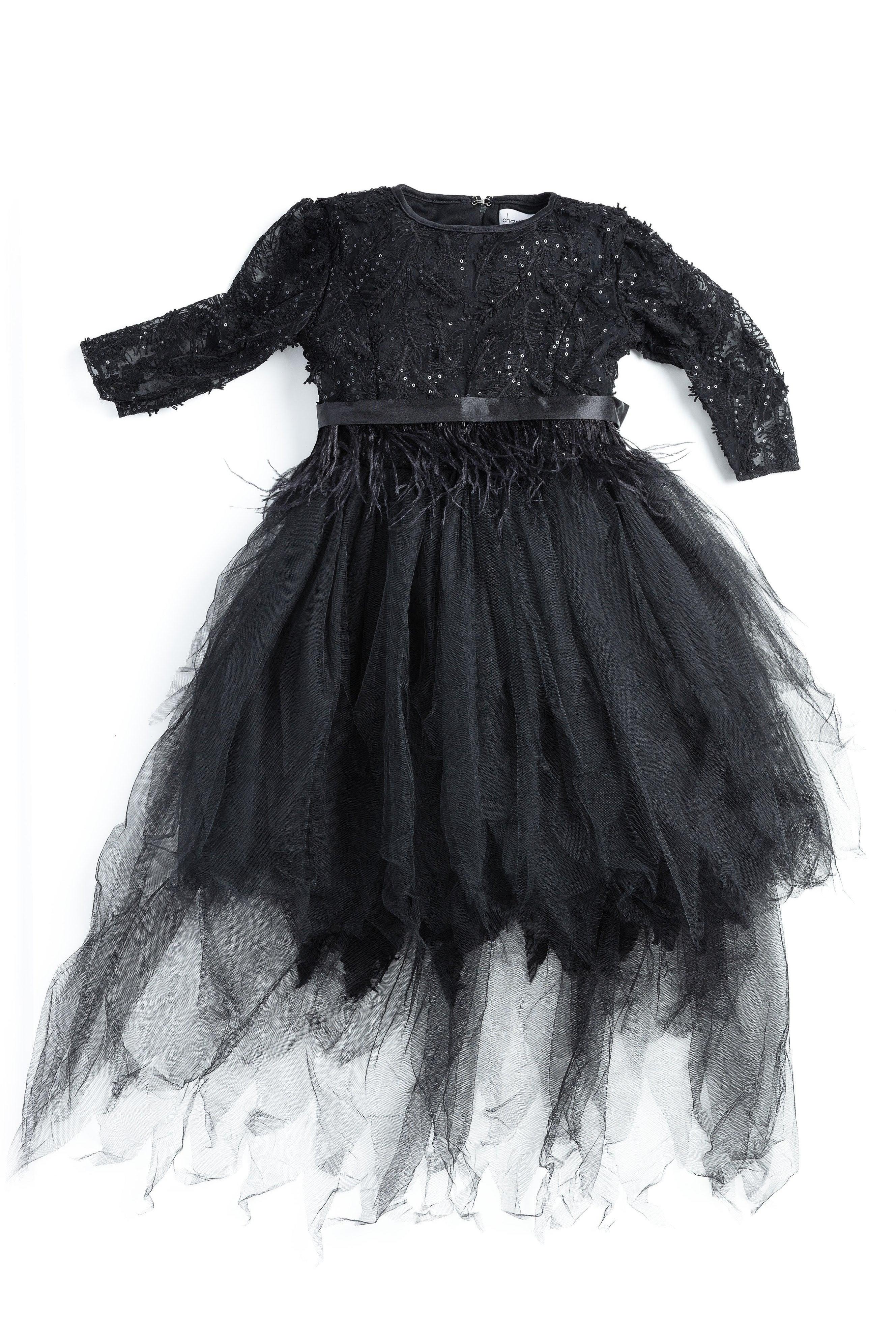 Black Swan Costume for Girls - Chasing Fireflies