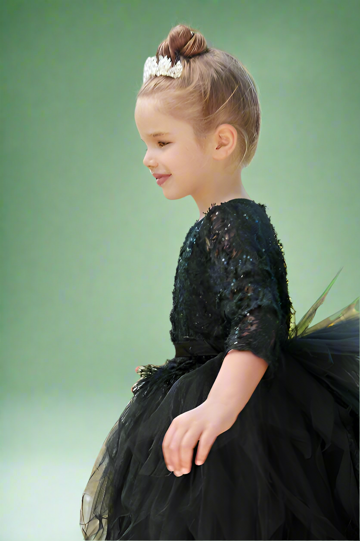 Black Swan Costume for Girls