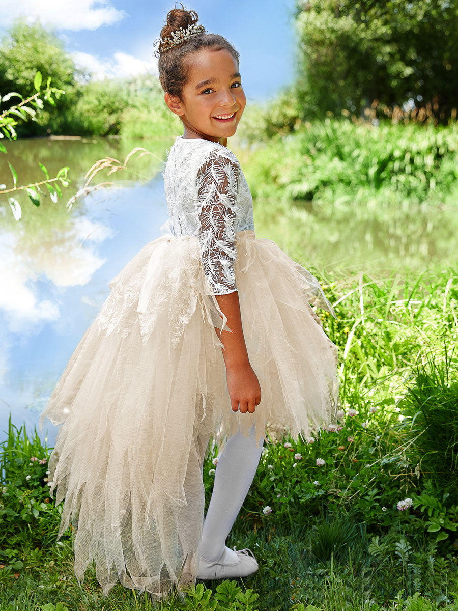 White Swan Costume for Girls