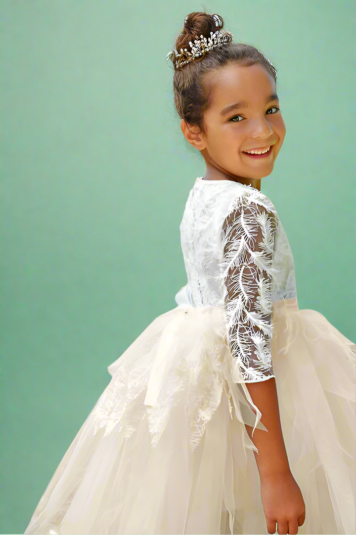 White Swan Costume for Girls