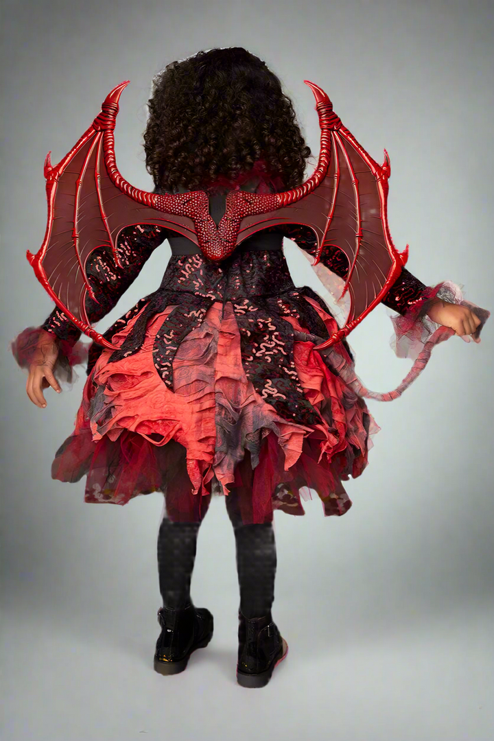 Red Devil Wings for Kids