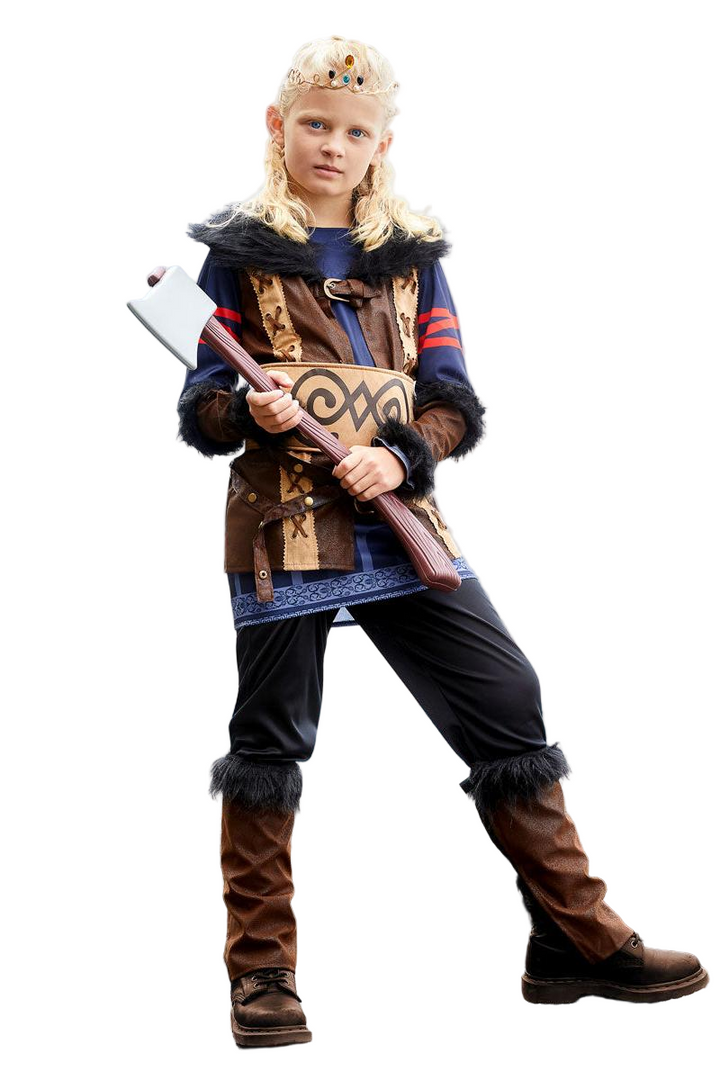 Viking Warrior Costume for Girls