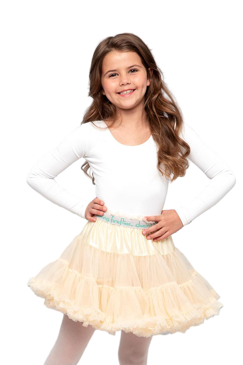 Gold Tutu Skirt for Girls