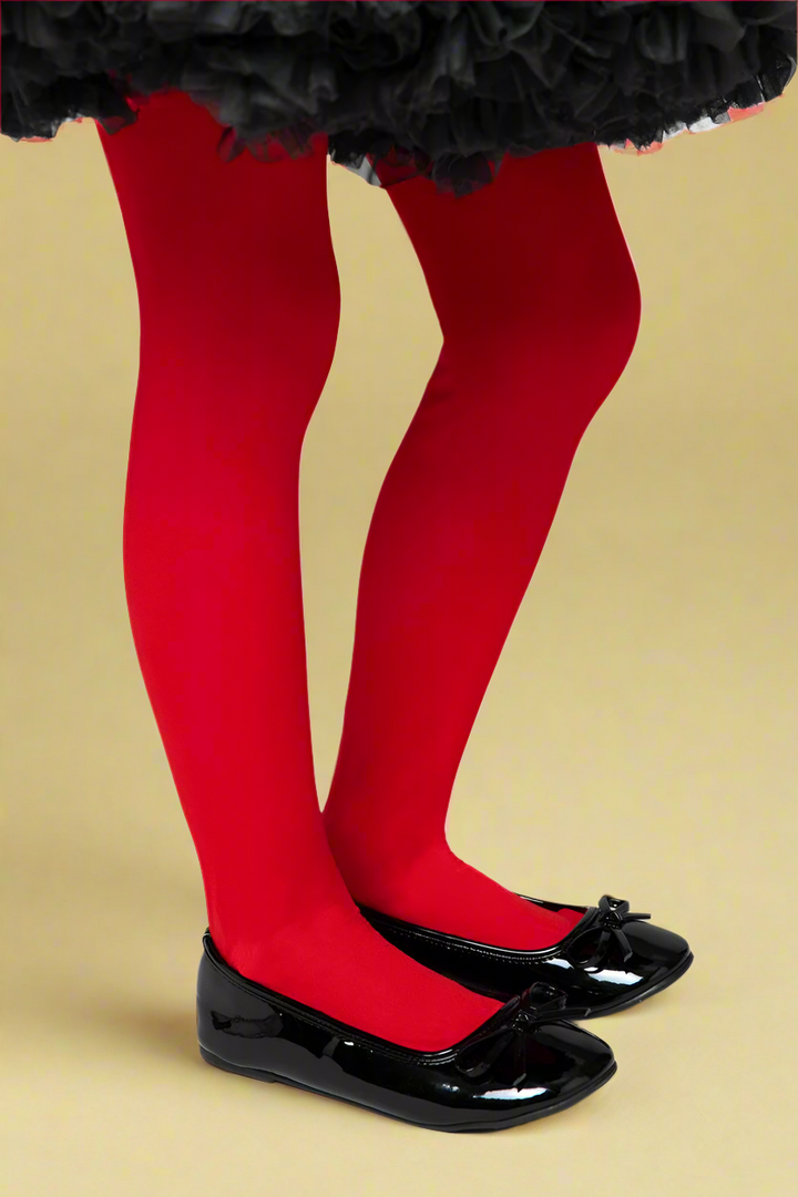 Red Kids Tights