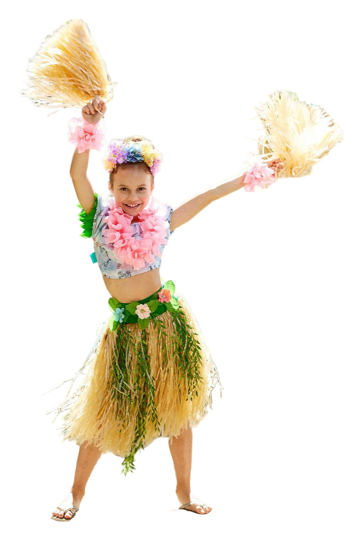 Hula Dancer Costume for Girls