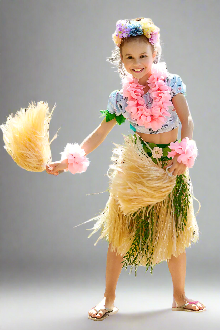 Hula Dancer Costume for Girls