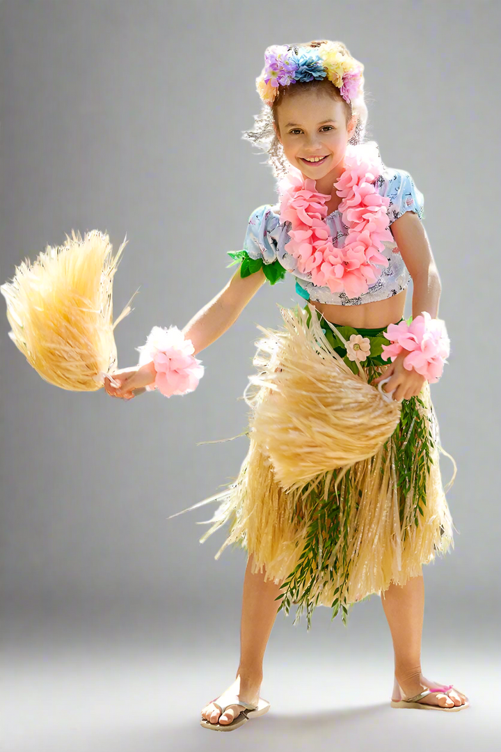 Hula Dancer Costume for Girls