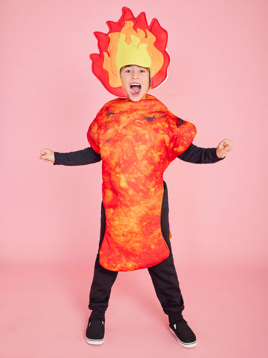 Hot Wings Costume and Hat Set for Kids