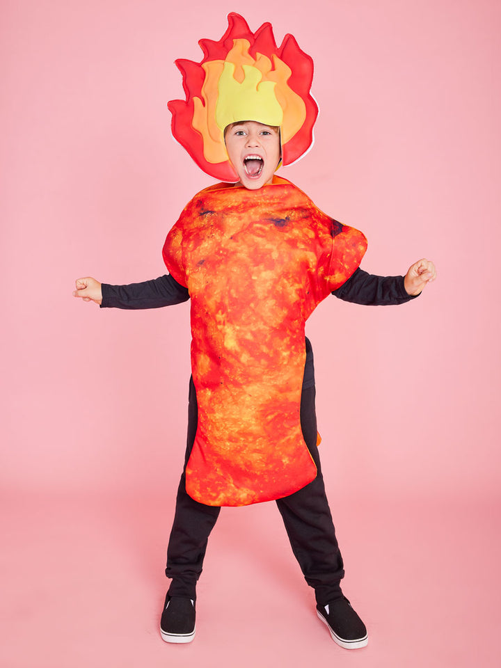 Hot Wings Costume and Hat Set for Kids