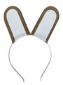 Caramel Bunny Ears on Hairband