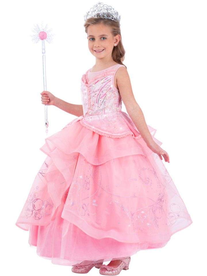 Wicked Deluxe Glinda Girls Costume
