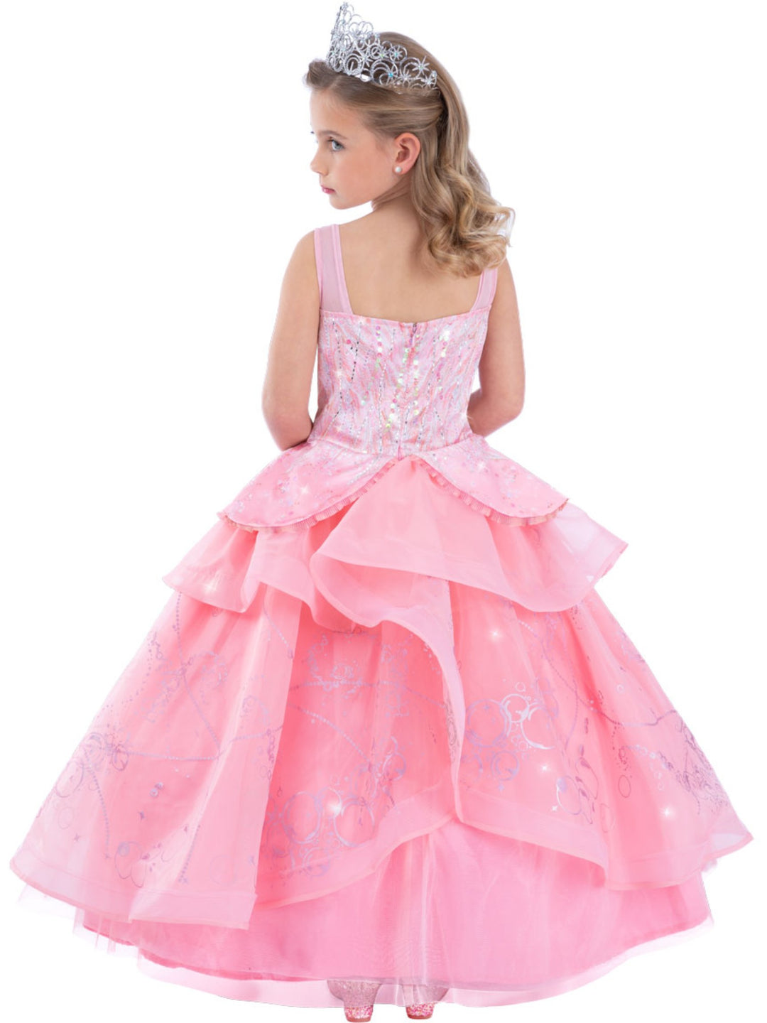 Wicked Deluxe Glinda Girls Costume