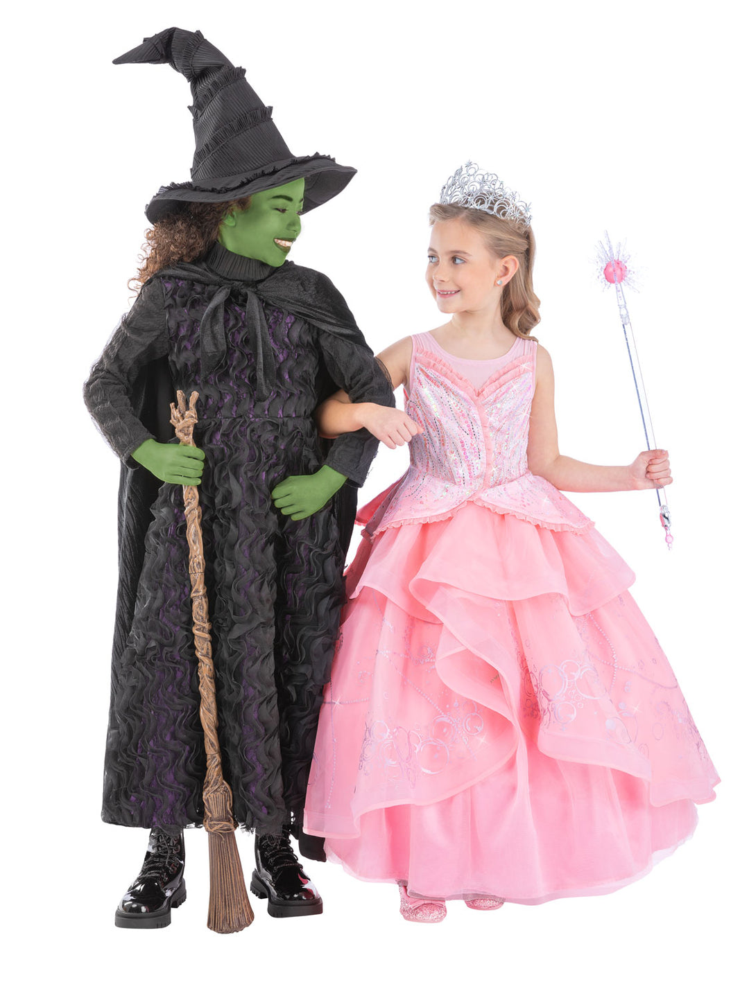 Wicked Deluxe Glinda Girls Costume