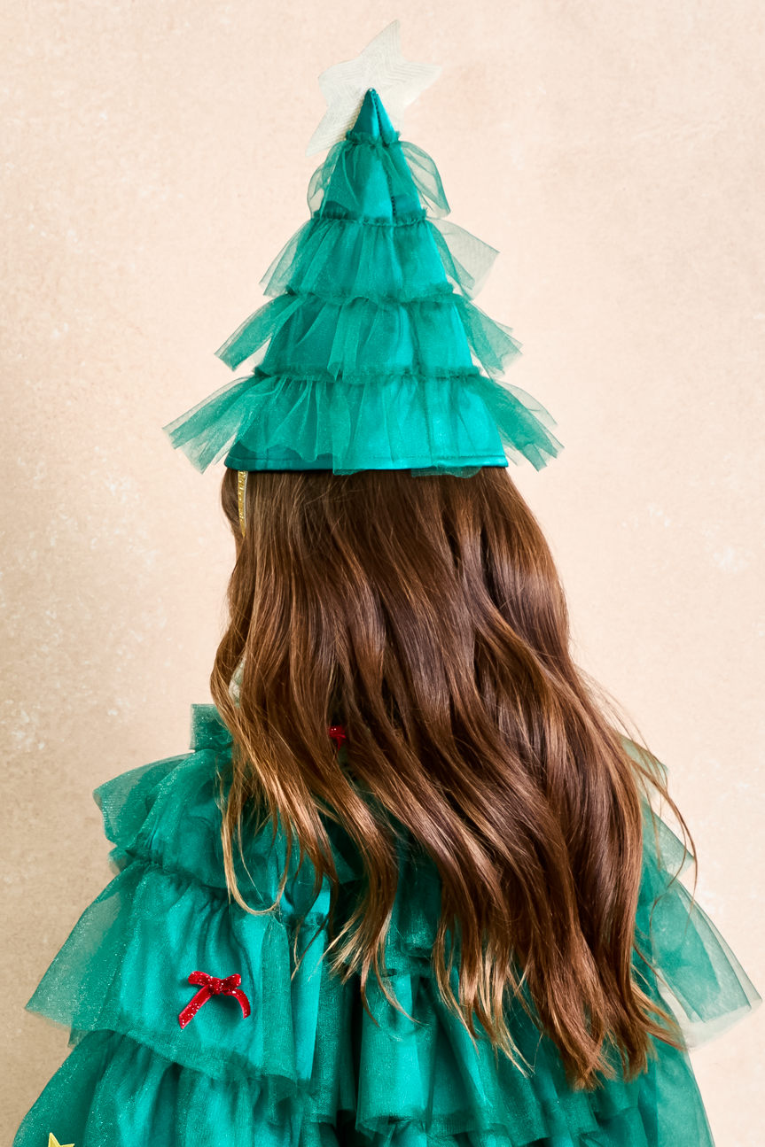Holiday Christmas Tree Hat for Kids