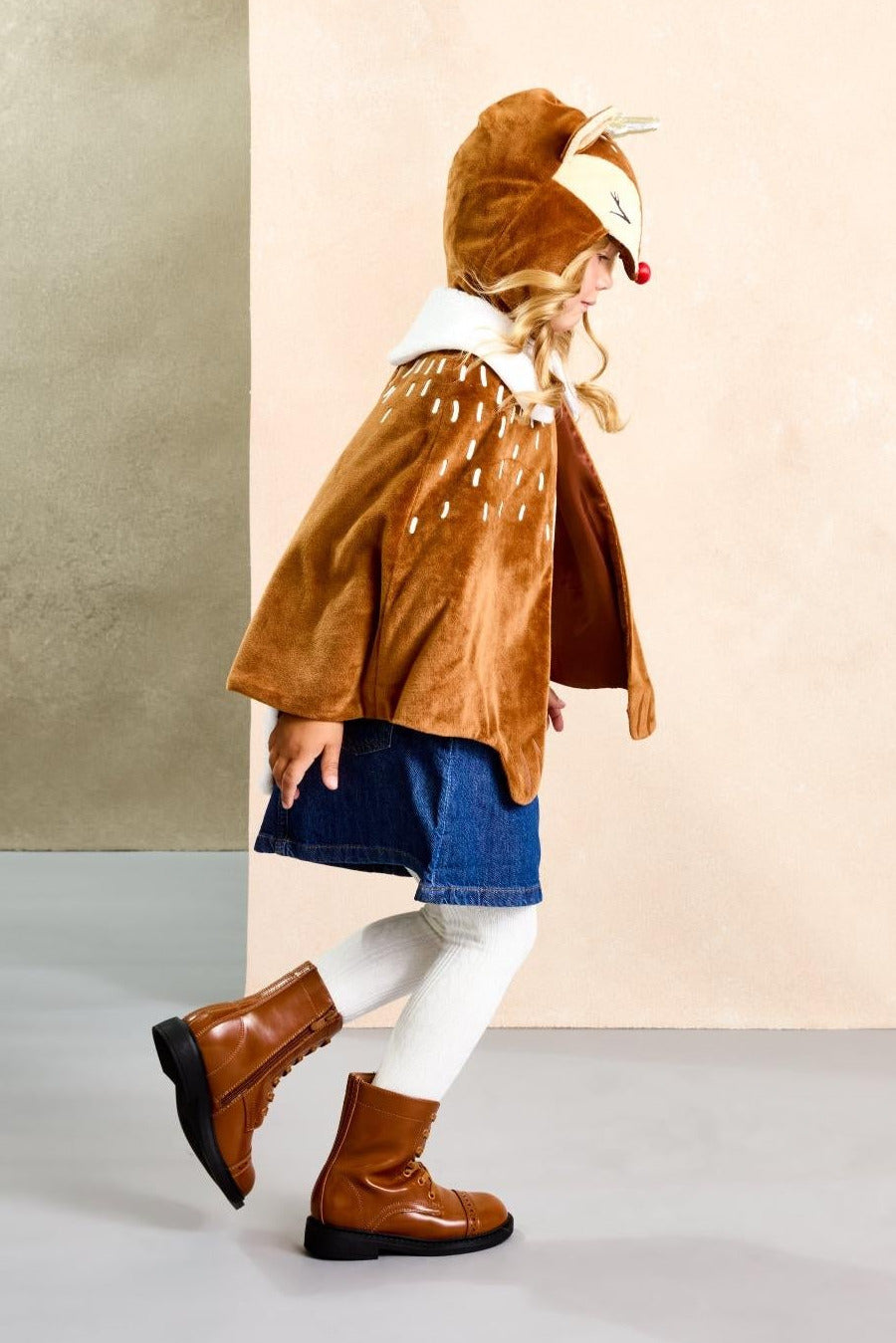 Holiday Reindeer Cape for Kids