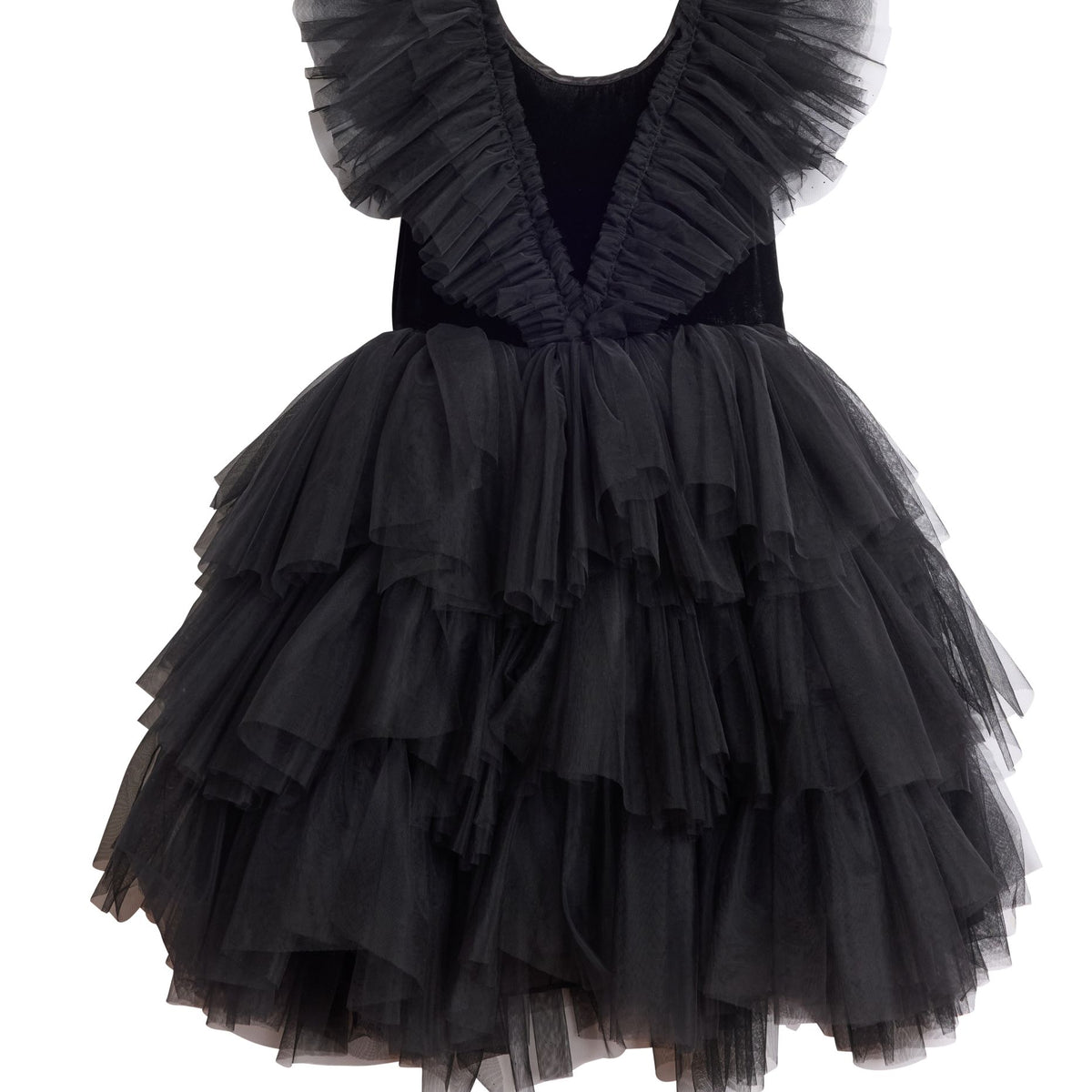 Dark Fairy Dress for Girls 7-8 Years