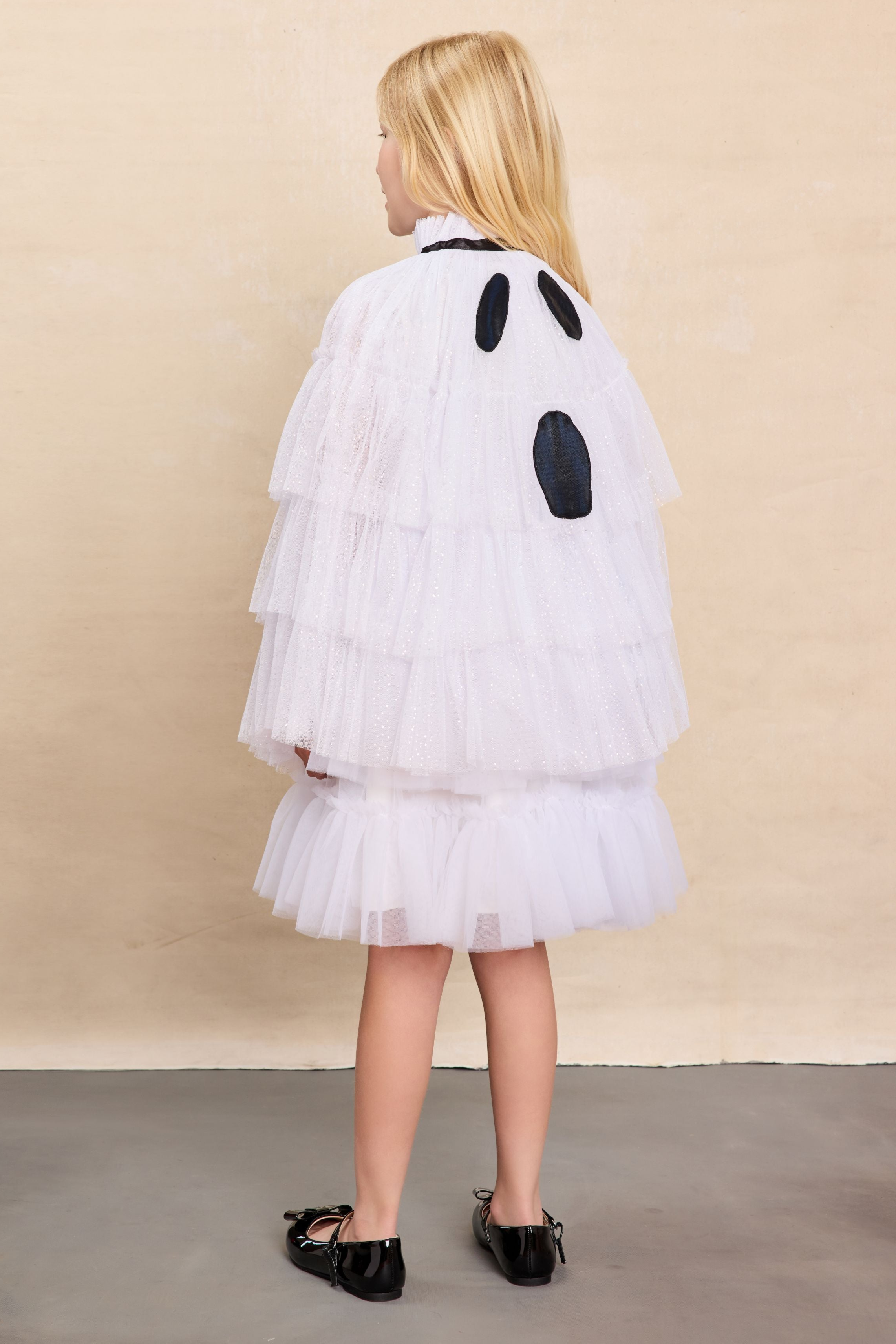 White Ghost Costume Set for Girls