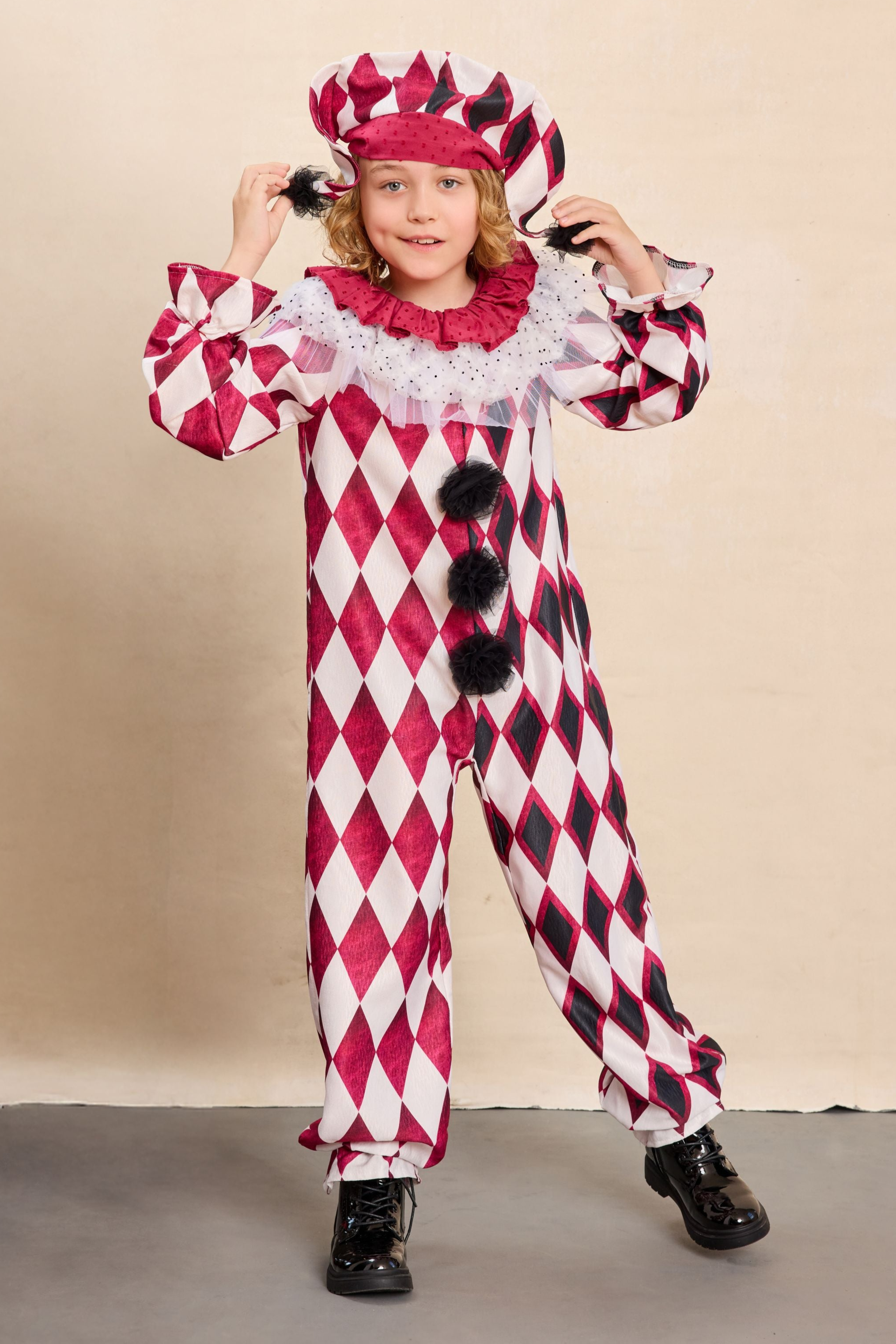 Harlequin Costume For Kids - Chasing Fireflies