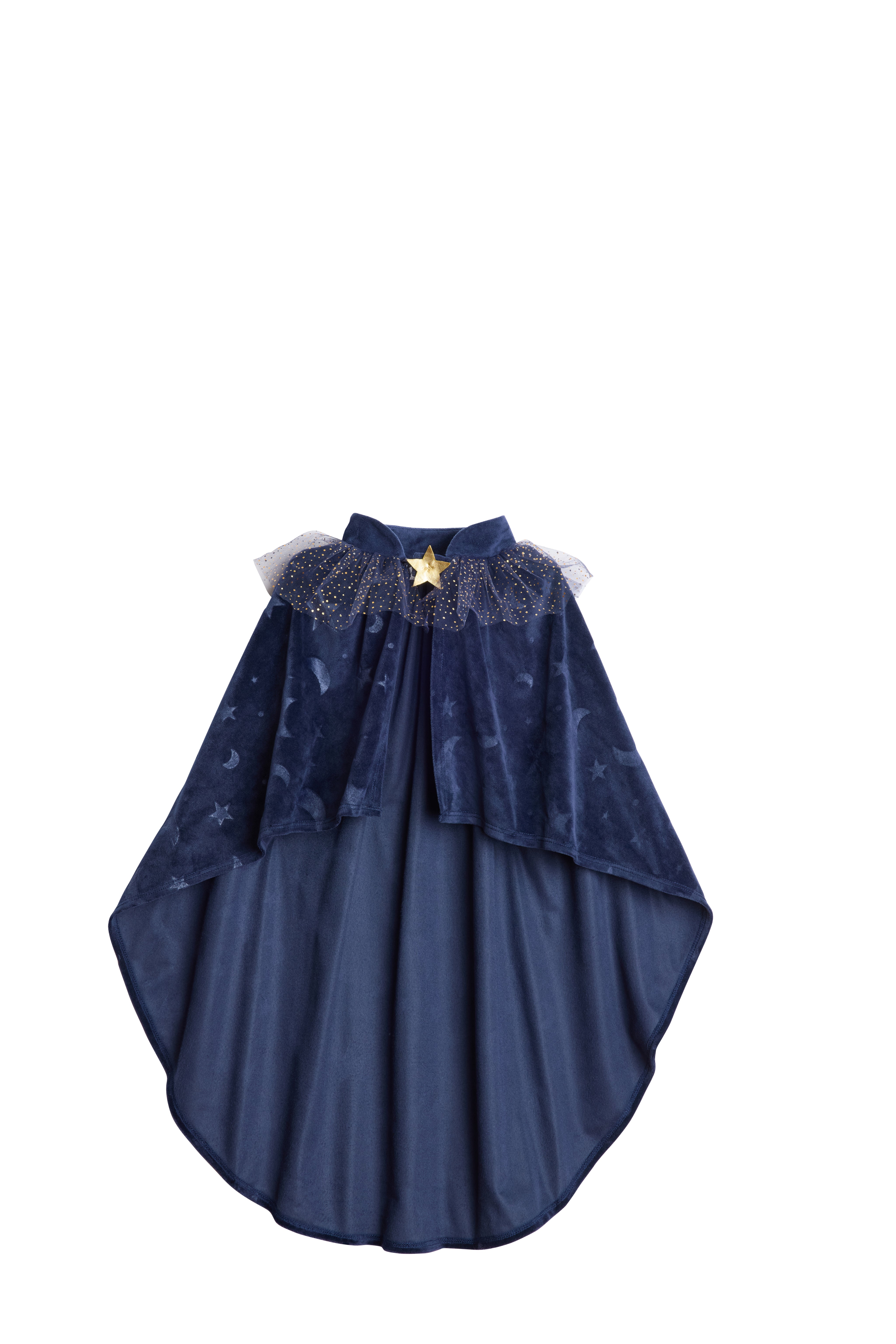 Navy Wizard Costume Set for Girls-Chasing Fireflies