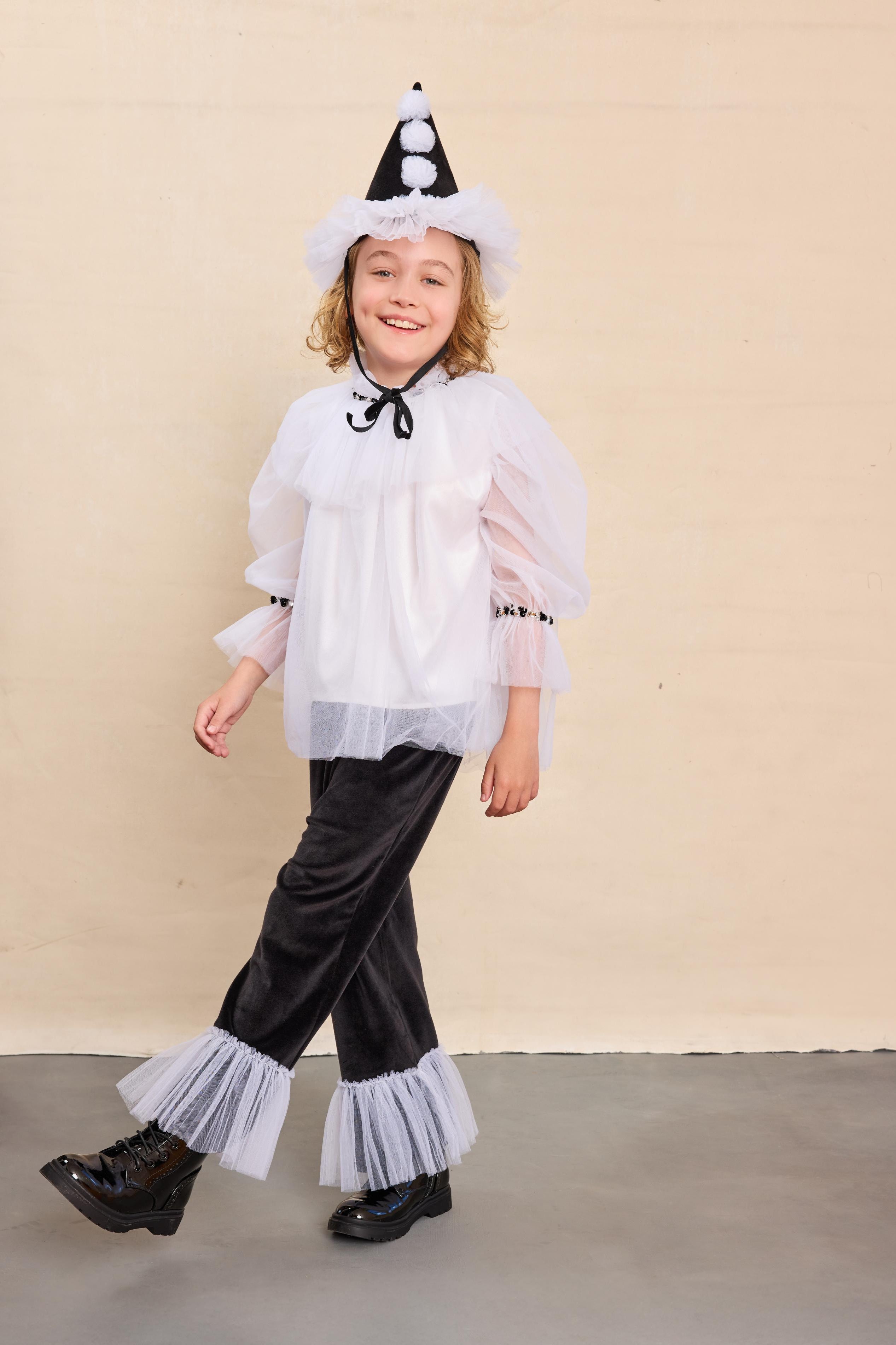 Pierrot Clown Trousers For Kids - Chasing Fireflies