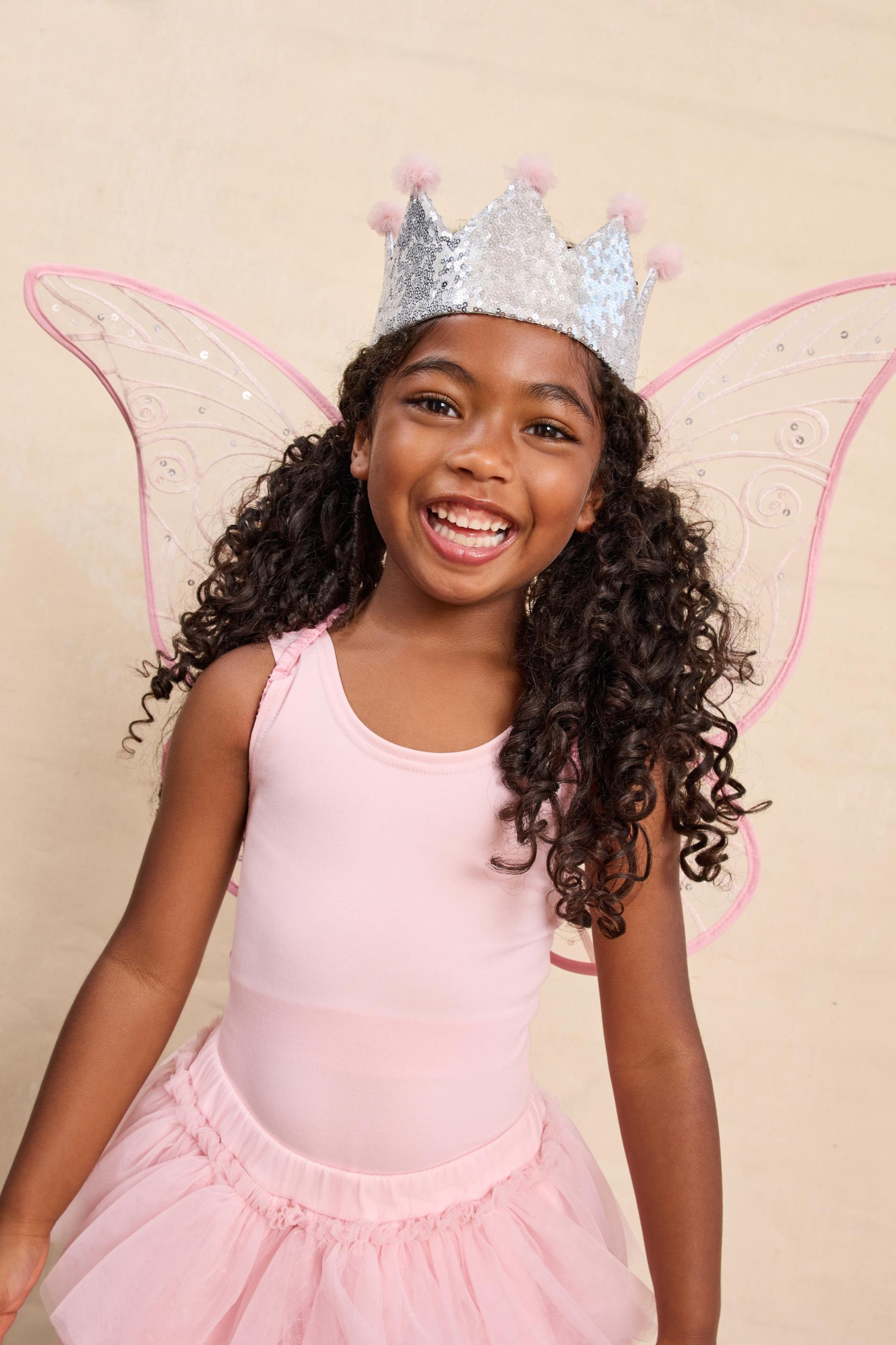 Pink Princess Fairy Costume Set for Girls - Chasing Fireflies