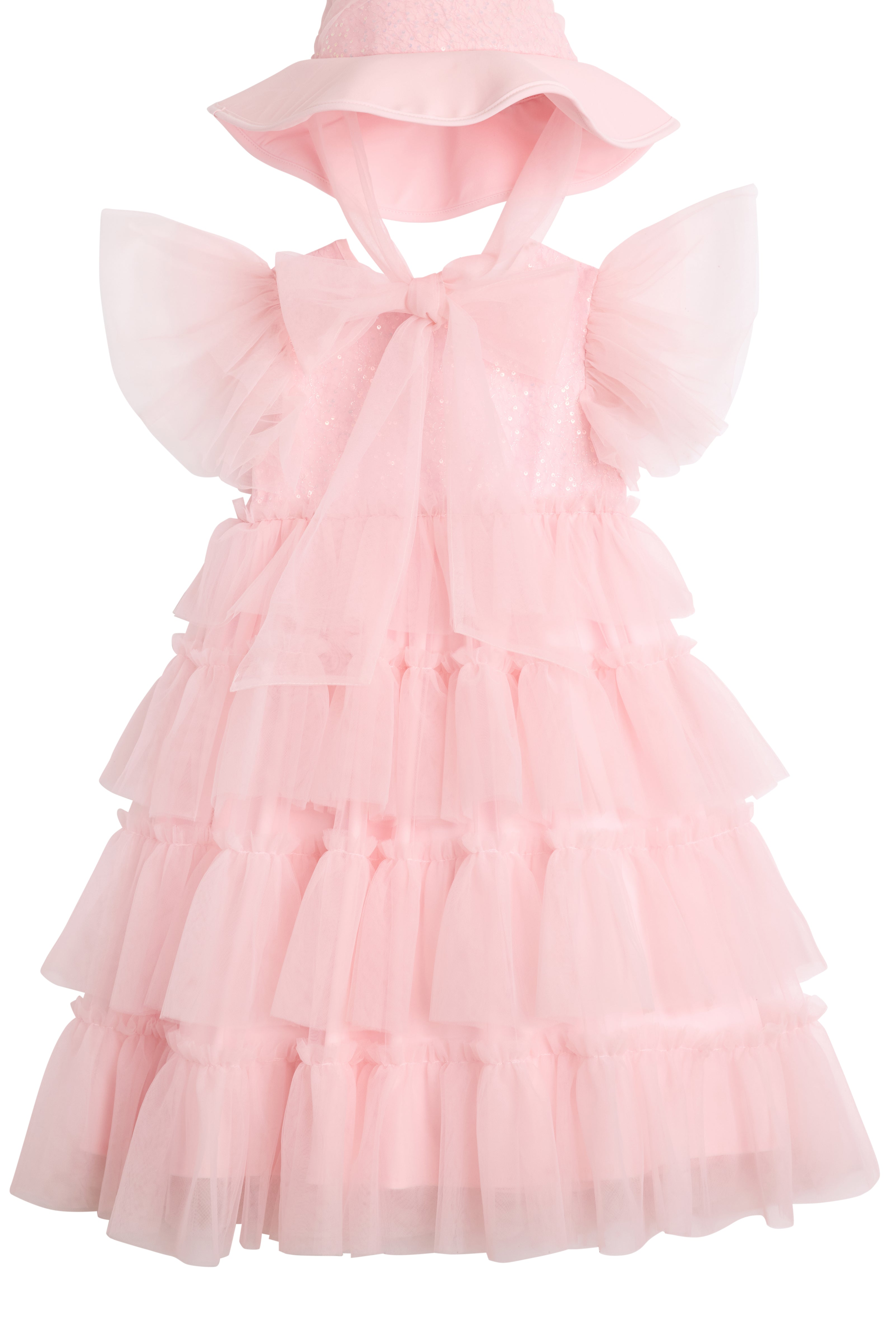 Pink Witch Cape For Girls - Chasing Fireflies