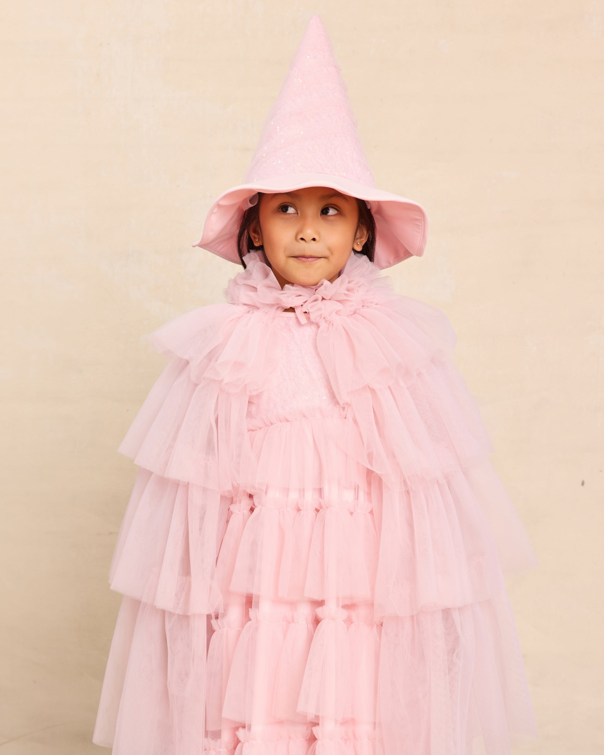 Pink Witch Costume Set for Girls-Chasing Fireflies