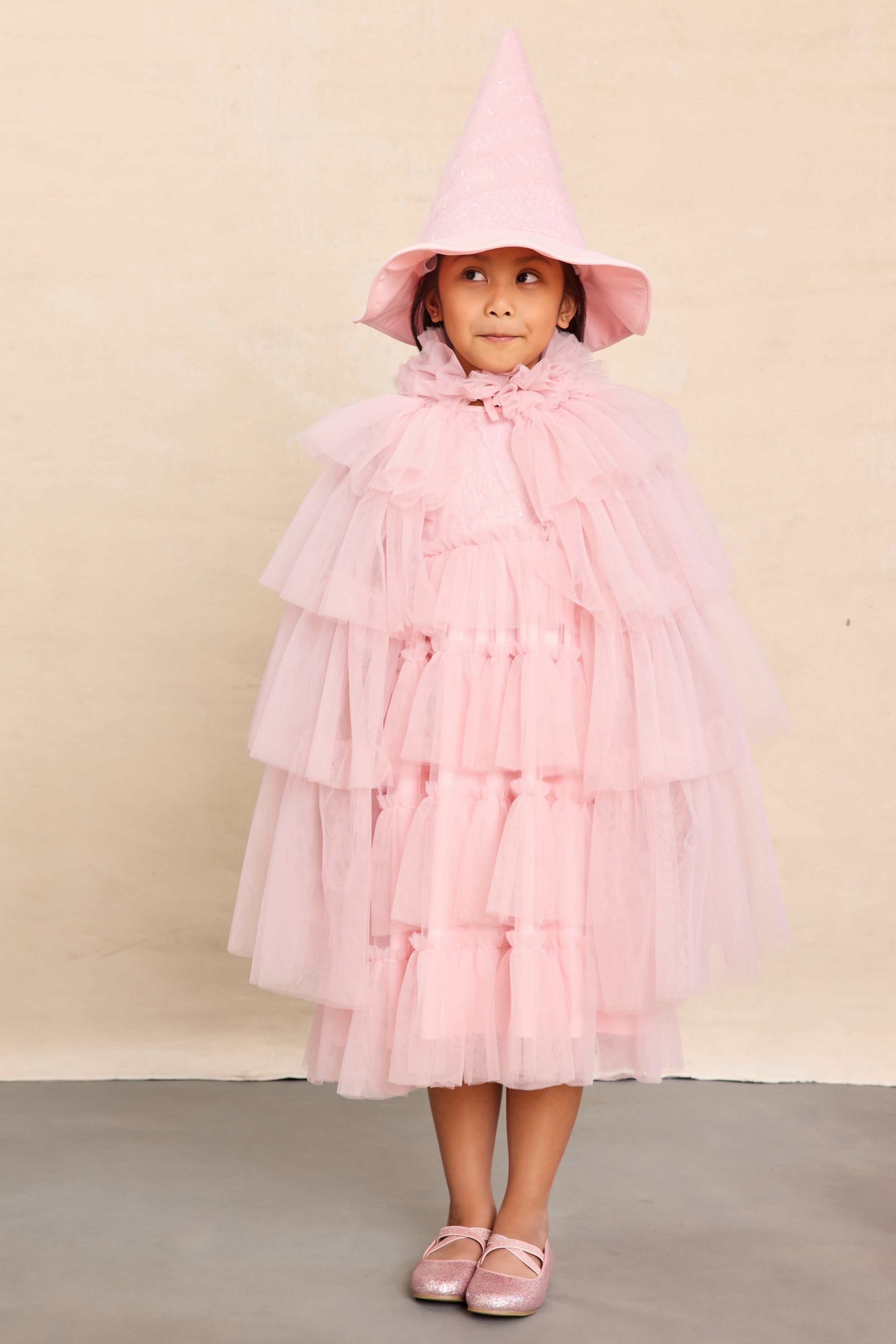 Pink Witch Costume Set for Girls