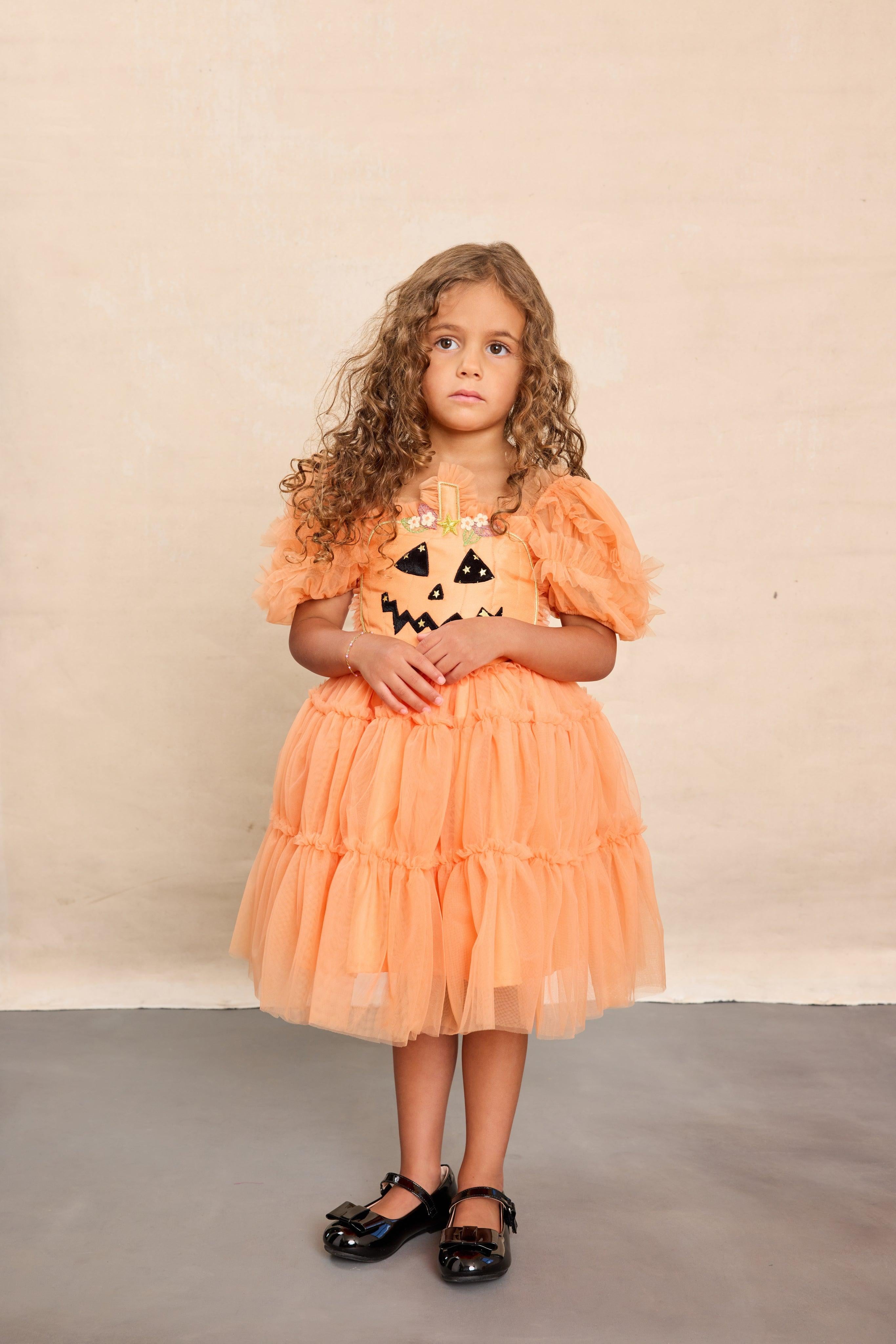 Pumpkin Costume Set for Kids - Chasing Fireflies